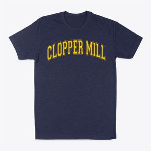 Clopper Mill Elementary School Varsity Arch Classic Dad T-Shirt