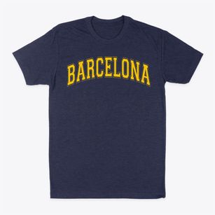 Barcelona Elementary School Varsity Arch Classic Dad T-Shirt