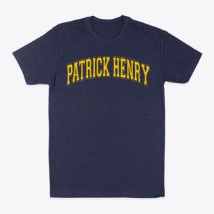 Patrick Henry Elementary School Varsity Arch Classic Dad T-Shirt