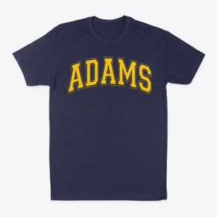 Adams Elementary School Varsity Arch Classic Dad T-Shirt