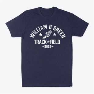 William B Green Middle School Track and Field Classic Dad T-Shirt