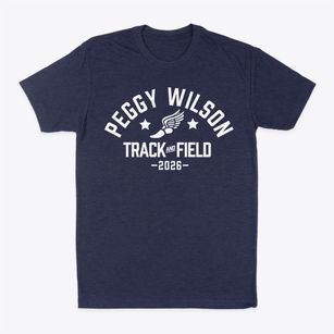 Peggy Wilson Elementary School Track and Field Classic Dad T-Shirt