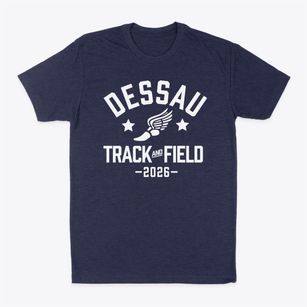 Dessau Elementary School Track and Field Classic Dad T-Shirt
