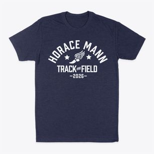 Horace Mann Junior High School Track and Field Classic Dad T-Shirt