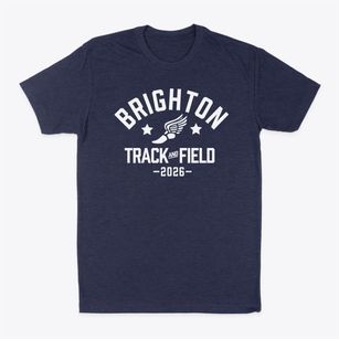 Brighton High School Track and Field Classic Dad T-Shirt