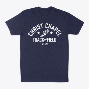 Christ Chapel Academy Track and Field Classic Dad T-Shirt