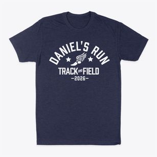 Daniel's Run Elementary School Track and Field Classic Dad T-Shirt