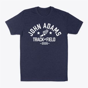 John Adams Elementary School Track and Field Classic Dad T-Shirt