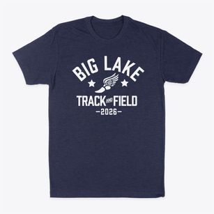 Big Lake Elementary School Track and Field Classic Dad T-Shirt