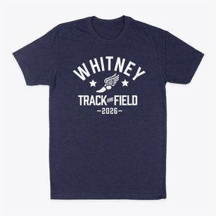 Whitney Elementary School Track and Field Classic Dad T-Shirt