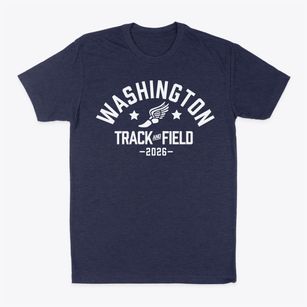 George Washington Bush Middle School Track and Field Classic Dad T-Shirt