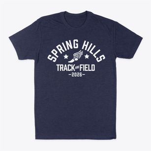 Spring Hills Elementary School Track and Field Classic Dad T-Shirt