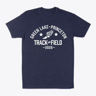 Green Lake-princeton Track and Field Classic Dad T-Shirt