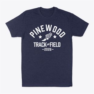 Pinewood Private School Track and Field Classic Dad T-Shirt