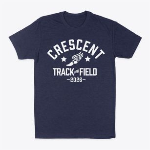 Crescent Elementary School Track and Field Classic Dad T-Shirt