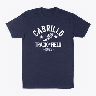 Cabrillo Elementary School Track and Field Classic Dad T-Shirt