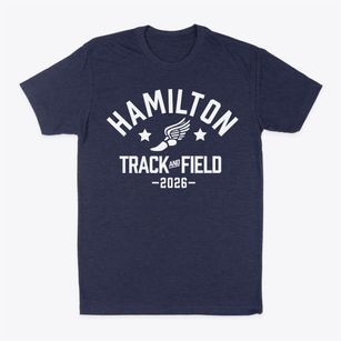 Hamilton Elementary School Track and Field Classic Dad T-Shirt