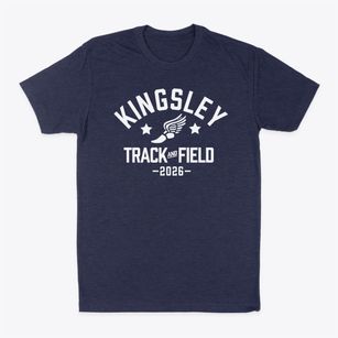 Kingsley Elementary School Track and Field Classic Dad T-Shirt