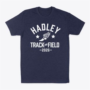 Hadley School Track and Field Classic Dad T-Shirt