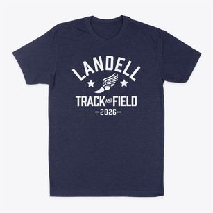 Landell Elementary School Track and Field Classic Dad T-Shirt