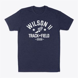 Wilson Prep Ii Track and Field Classic Dad T-Shirt