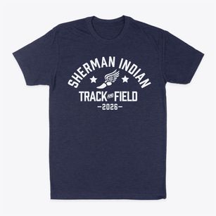 Sherman Indian High School Track and Field Classic Dad T-Shirt