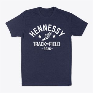 Hennessy Elementary School Track and Field Classic Dad T-Shirt