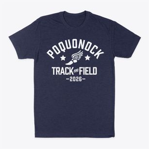 Poquonock Elementary School Track and Field Classic Dad T-Shirt