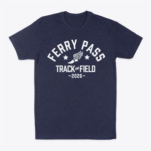 Ferry Pass Elementary School Track and Field Classic Dad T-Shirt