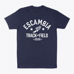 Escambia High School Track and Field Classic Dad T-Shirt
