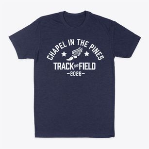 Chapel In The Pines Academy Track and Field Classic Dad T-Shirt