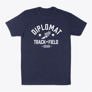 Diplomat Elementary School Track and Field Classic Dad T-Shirt