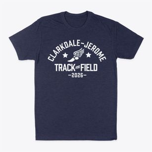 Clarkdale-jerome School Track and Field Classic Dad T-Shirt
