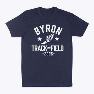 Byron Elementary School Track and Field Classic Dad T-Shirt