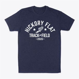 Hickory Flat Elementary School Track and Field Classic Dad T-Shirt