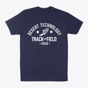 Desert Technology High School Track and Field Classic Dad T-Shirt