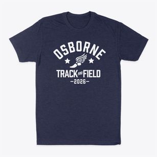Osborne High School Track and Field Classic Dad T-Shirt