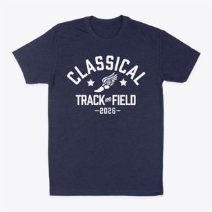 Classical Christian Academy Track and Field Classic Dad T-Shirt