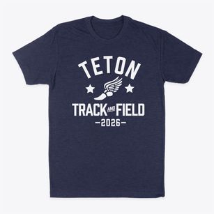 Teton Middle School Track and Field Classic Dad T-Shirt