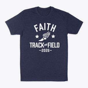 Faith Christian School Track and Field Classic Dad T-Shirt