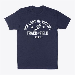Our Lady Of Victory Parish Track and Field Classic Dad T-Shirt
