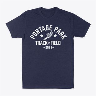 Portage Park Elementary School Track and Field Classic Dad T-Shirt