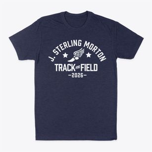 J. Sterling Morton East Track and Field Classic Dad T-Shirt