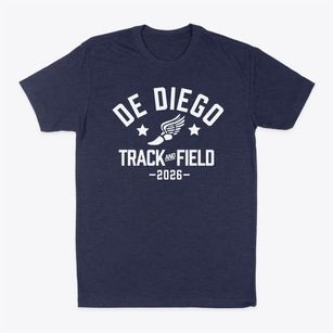 De Diego Community Academy Track and Field Classic Dad T-Shirt