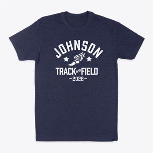 Johnson Elementary School Track and Field Classic Dad T-Shirt
