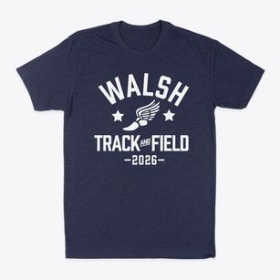Walsh Elementary School Track and Field Classic Dad T-Shirt