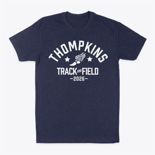 Thompkins Middle School Track and Field Classic Dad T-Shirt