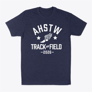 Ahstw Track and Field Classic Dad T-Shirt