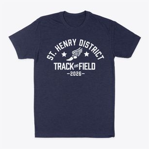 Saint Henry District High School Track and Field Classic Dad T-Shirt