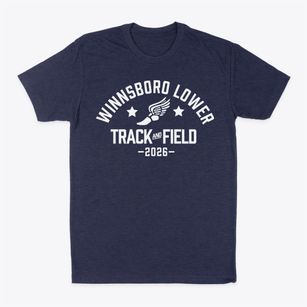 Winnsboro Lower Elementary School Track and Field Classic Dad T-Shirt